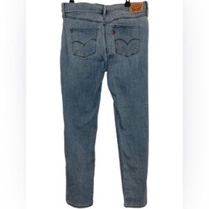 Levi's Slimming Skinny Blue Denim Jeans Size 33